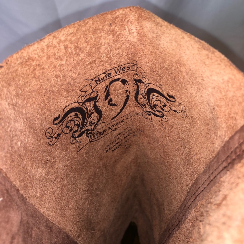 Nine West Blush Rose Leather Boots - Picture 14 of 16